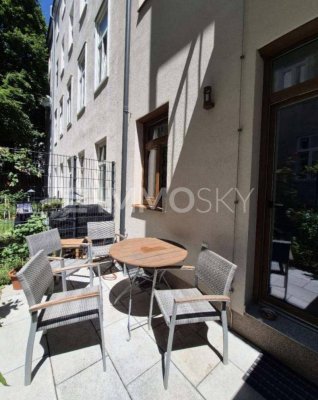 Pärchen Wohlfühloase mit Garten