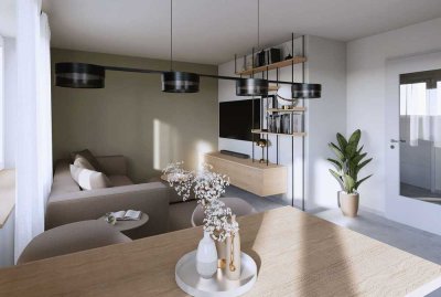 Moderne Eigentumswohnung in EH 40 QNG // Sonder-AfA möglich // Erdgeschoss mit großzügigem Garten