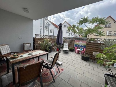4 Zi-Wohnung im EG, 140 m², mit EBK, Terrasse, barrierefrei; in Büttelborn
