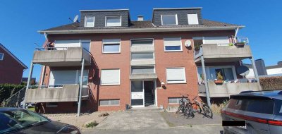 Emsdetten, Solide gepflegte 2-Zimmerwohnung mit G-WC in ruhiger Wohnlage zu verkaufen