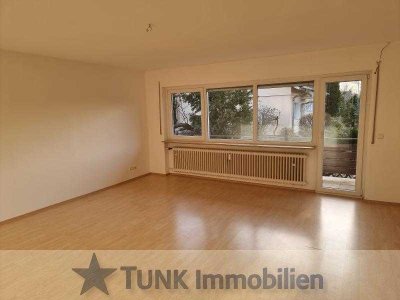 Helle 4 Zi.- EG-Wohnung mit Einbauküche, Gartennutzung und Garage in Großkrotzenburg!