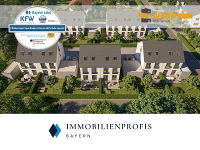 Neubau Langweid am Lech: Doppelhaushälfte inkl. Home-Office Keller | Energie A+ | Festpreis sichern