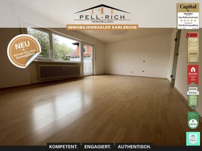 WIRKUNGSVOLL: attraktive Dreizimmerwohnung mit Balkon im Stadtteil Knielingen zur Miete!