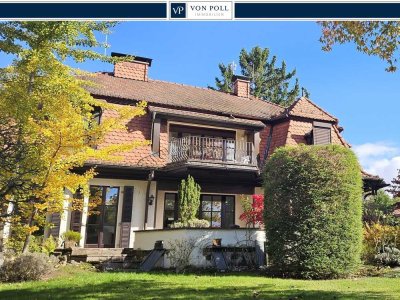 VON POLL - BAD HOMBURG: Charmante Villa mit gepflegtem Garten in ruhiger Lage in Bad Homburg