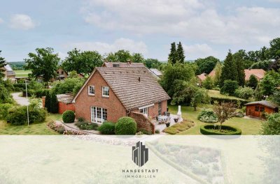 Einfamilienhaus in ruhiger Feldrandlage mit großem Garten in Barnstedt
