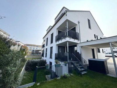 Exklusive Maisonette mit Garten in moderner Doppelhaushälfte – Ladenburg Kurzgewann