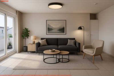 Gepflegte 3-4 Zimmer Wohnung mit Balkon in ruhiger Lage von Mörfelden-Walldorf!