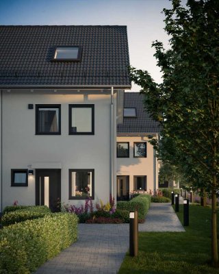 Lichtdurchflutetes bezugsfertiges Reihenhaus