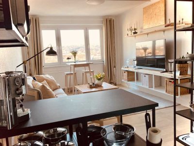 ☆Smart Business Apartment☆1.000 Mbit Internet☆34"Monitor☆Homebase im Architektenstil