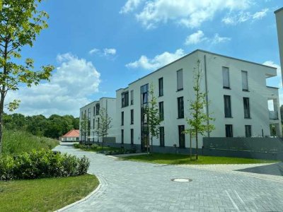 Exklusive moderne Neubauwohnung (93,9 qm) in Soest im Wohnkarree Altes Freibad – direkt am Soestbach