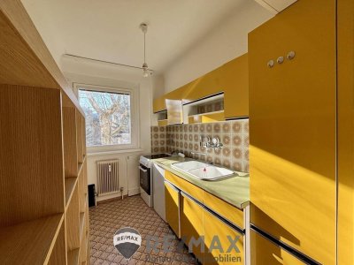 Zentral begehbare 2 Zimmer Wohnung Nähe Doblhoffpark