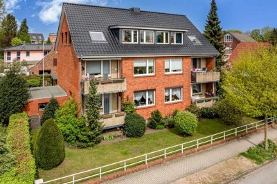 Provisionsfrei! Erdgeschosswohnung in Elbnähe mit Balkon