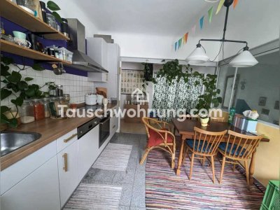 Tauschwohnung: Helle 3-Zimmerwohnung im Hinterhäuschen
