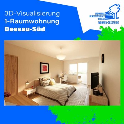 Single-Wohnung mit Einbauküche