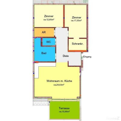 Exklusiver Wohntraum im Herzen von Graz - Erstbezugs-Dachgeschoß-Ausbau mit Terrasse in der Klosterwiesgasse zu vermieten