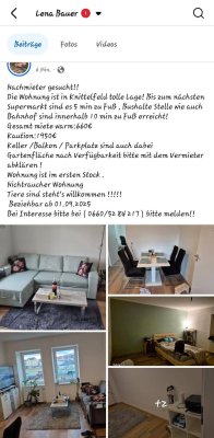 Nachmieter gesucht