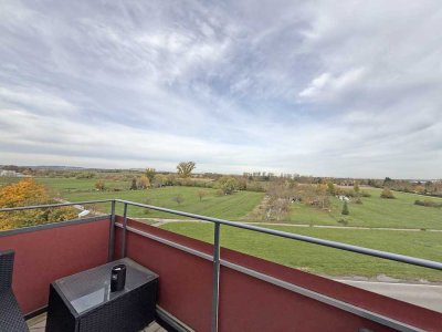 GERLINGEN-GEHENBÜHL - TOLLE DG-WOHNUNG, 3 ZIMMER, BALKON, EBK, KFZ-STELLPLATZ, AB 01.01.2026!