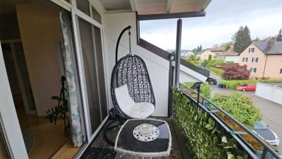 Traunstein - Wartberghöhe - Kolpingstraße - 2Zimmer mit Küche + Essdiele + Westloggia