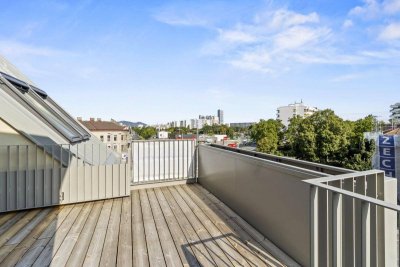 ++ NEU ++ WEITBLICK &amp; WOHNKOMFORT – DG-Wohnung im PROJEKT KARL74