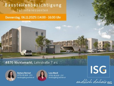 Miete mit Kaufoption - NEUBAU, Top 13, Erstbezug: 3-Zimmer Wohnung mit Tiefgaragenstellplatz