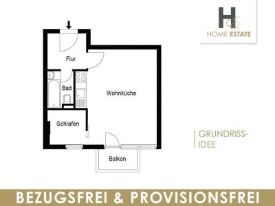 Frisch renoviertes Apartment & Provisionsfrei
