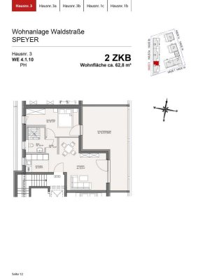 2-ZKB Neubau Wohnung im Penthaus - nur mit Wohnberechtigungsschein anmietbar!