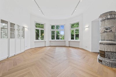 Stilvolle Altbauwohnung mit Veranda und Gartenausblick