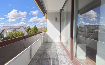 Stilvolle 2-Zimmer Maisonettewohnung mit Loggia und Einbauküche in Augsburg-Hochzoll
