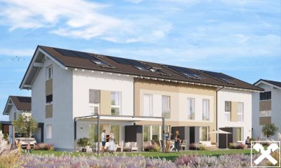 Neubau: Eckreihenhaus am Blumenfeld