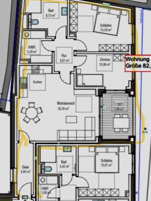 Attraktive und neuwertige 3-Zimmer-Wohnung mit geh. Innenausstattung mit Balkon und EBK in Stadtlohn