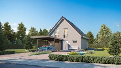 *Mehr Haus fürs Geld: * Projektiertes Einfamilienhaus in Marl Hamm *