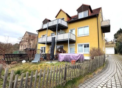 2- Raum-Wohnung im Herzen von Radebeul mit großem Gartenanteil und Garagenstellplatz