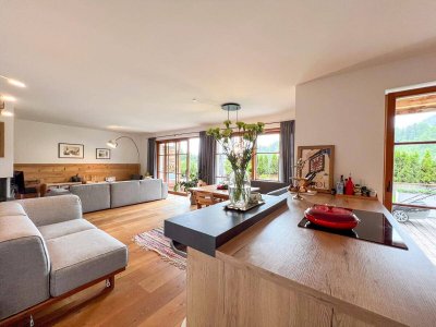 Luxuriöse Gartenwohnung in traumhafter Panoramalage von Fieberbrunn