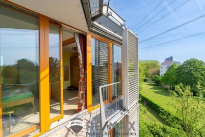 "3 Zimmer Maisonette Wohnung mit 3 Terrassen - Freier Blick ins Grüne"