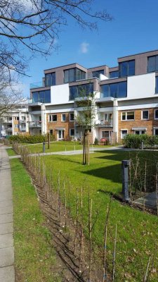 Am Inselkanal: 4-Zimmer Wohnung mit Dachterrasse