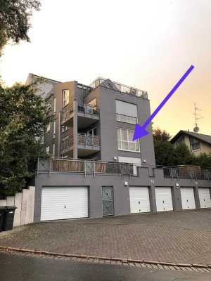 Exklusive 2-Zimmer-EG-Wohnung  mit Balkon und EBK in Gau-Bischofsheim