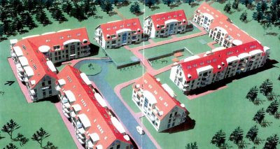 Vermietete 2-Zimmerwohnung mit Terrasse und TG in Neuseddin für kurzentschlossene Kapitalanleger