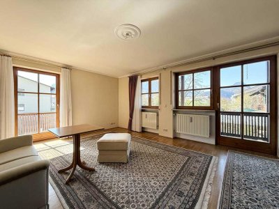 Charmante 3-Zimmer-Wohnung mit Bergblick und Tiefgaragenstellplatz in Bad Reichenhall