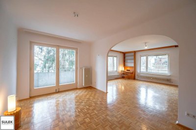 Ruhige 4 Zimmer Wohnung mit Balkonen im Grünen nahe Türkenschanzpark - optional mit Garage