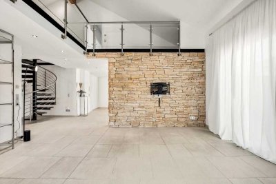 Penthouse mit Galerie & begehbarem Kleiderschrank - groß, hell & zentral gelegen