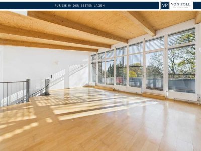 Urbanes Wohnen mit Loft-Flair und Dachterrasse – Nähe Altstadt, Blick ins Grüne