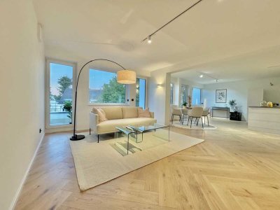 Modernes Penthouse am Stadtwald - urbanes Lebensgefühl trifft Luxus-Ausstattung
