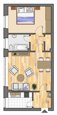 2-Zimmer- Seniorenwohnung 55+