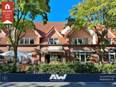 Oberwohnung mit Balkon in Großheide, direkt am Marktplatz!