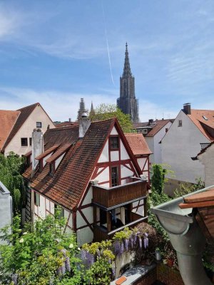 Maisonette-Wohnung mit Münsterblick im schmalsten Haus Ulms