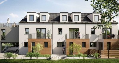 **Baubeginn erfolgt!** Reiheneckhaus mit 7 Zimmern und großzügiger Dachterrasse