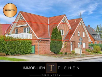 3-Zimmer-Dachgeschosswohnung mit Balkon & Einbauküche in Meppen-Kuhweide zu mieten!