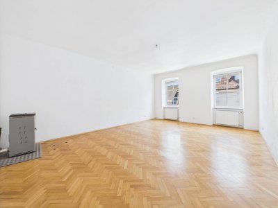 Stillvolle 2-Zimmer Altbauwohnung mit Balkon (10. Oktober Straße 6)