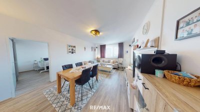 Sanierte 2-Zimmer-Wohnung mit beeindruckendem Panoramablick!