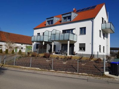 Neuwertige 2-Zimmer-Dachgeschosswohnung in Aresing